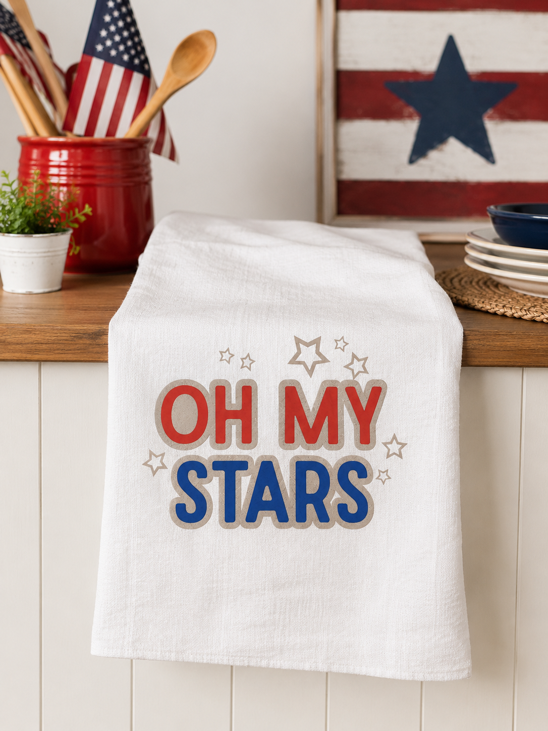 Oh My Stars Kitchen Towel