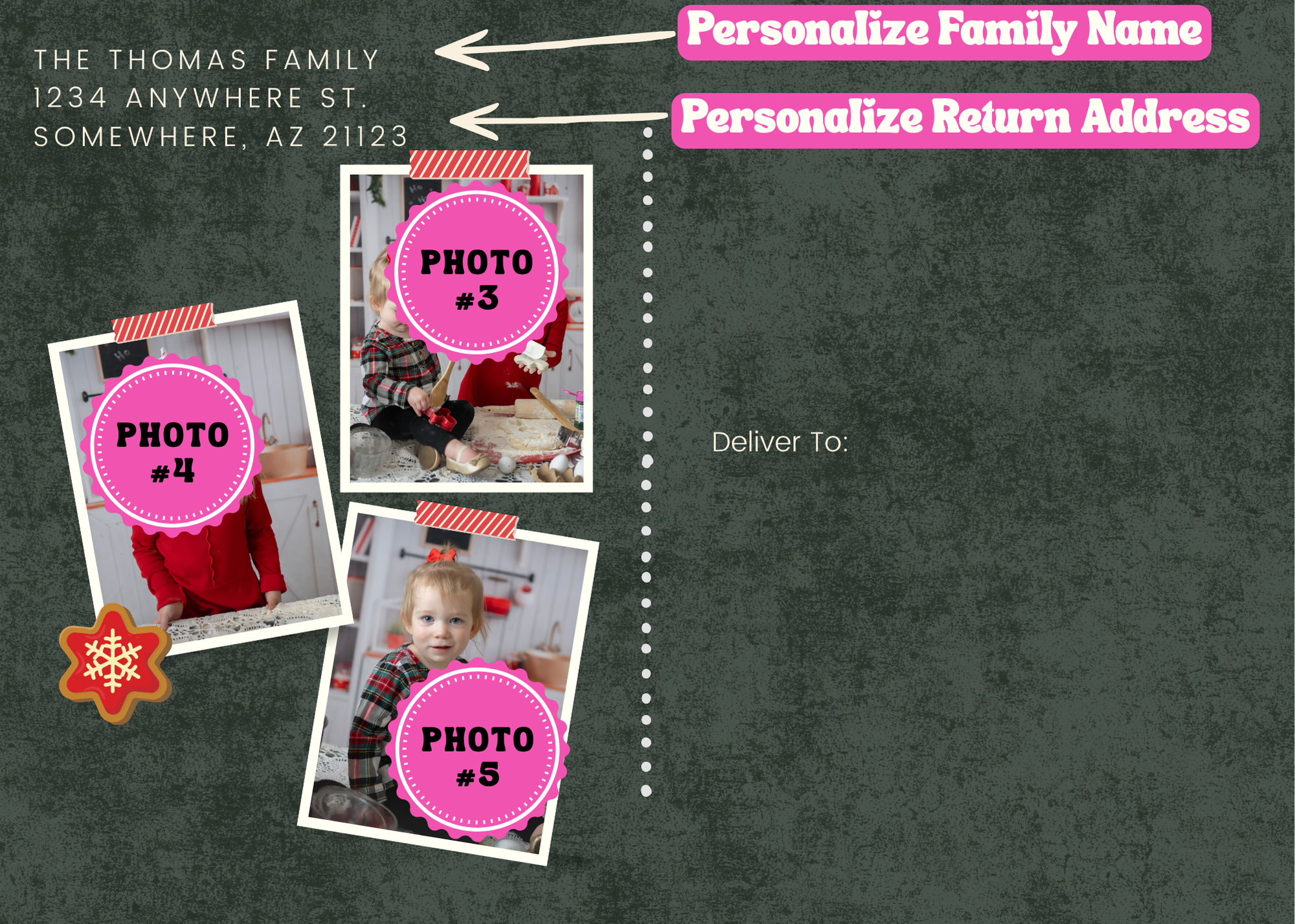 Sweet and Merry Christmas Card